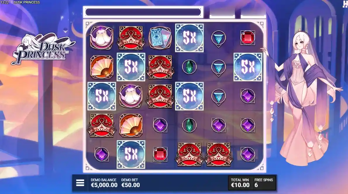 Spela Dusk Princess Demo Gratis